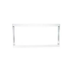 DELITECH Cadre Aluminium Pour Dalle LED 60x30cm - Finition Blanc