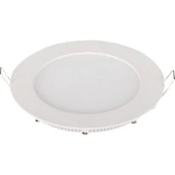 V-TAC Mini Panneau De Surface Encastrable LED 6W 230V - Rond - Blanc Chaud