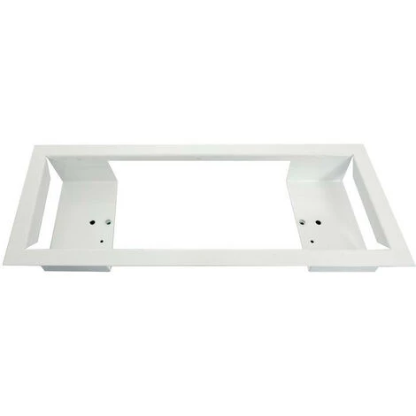 COOPER Cadre D'encastrement Boitier Zeta Pour ULTRALED Et PLANETE 400 étanche, Blanc (LUM10548) 3 COOPER Cadre D'encastrement Boitier Zeta Pour ULTRALED Et PLANETE 400 étanche, Blanc (LUM10548)