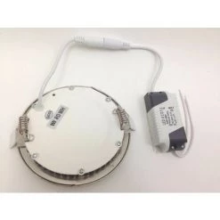 Downlight Dalle LED 6W Extra Plate Ronde ALU - Blanc Froid 6000K - 8000K - SILUMEN -Panneau LED Soldes 2022 56325871 4