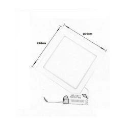 Downlight Dalle LED 24W Slim Carré BLANC (Pack De 5) - Blanc Chaud 2300k - 3500k - SILUMEN 9 Downlight Dalle LED 24W Slim Carré BLANC (Pack De 5) - Blanc Chaud 2300k - 3500k - SILUMEN -Panneau LED Soldes 2022 56326297 4