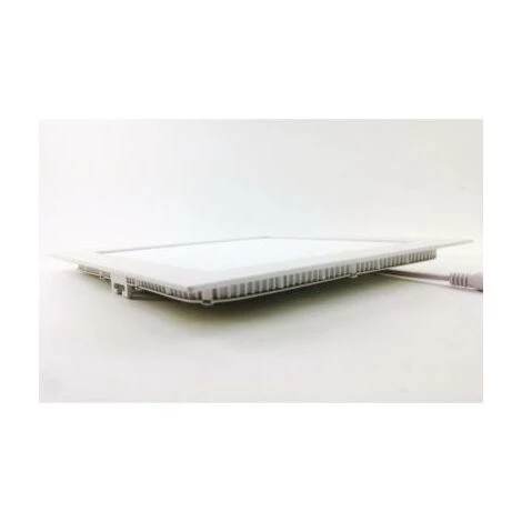 Downlight Dalle LED 18W Slim Carré BLANC (Pack De 10) - Blanc Neutre 4200k - 5500k - SILUMEN 5 Downlight Dalle LED 18W Slim Carré BLANC (Pack De 10) - Blanc Neutre 4200k - 5500k - SILUMEN – Image 3