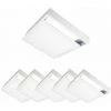 Kit En Saillie BLANC Pour Panneau LED 60x60 Slim (Pack De 6) - Blanc - SILUMEN -Panneau LED Soldes 2022 56326742 1