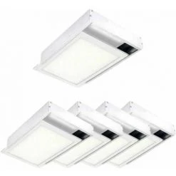 Kit En Saillie BLANC Pour Panneau LED 60x30 Slim (Pack De 5) - Blanc - SILUMEN