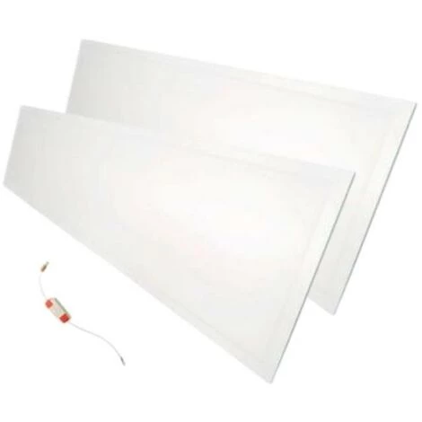 Panneau LED 120x30 48W BLANC (Pack De 2) - Blanc Chaud 2300k - 3500k - SILUMEN 3 Panneau LED 120x30 48W BLANC (Pack De 2) - Blanc Chaud 2300k - 3500k - SILUMEN