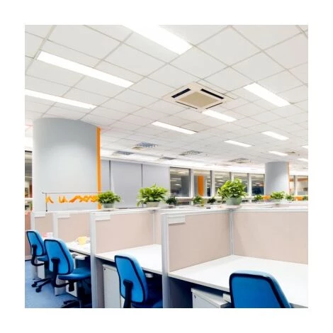 Panneau LED 120x30 48W BLANC (Pack De 2) - Blanc Chaud 2300k - 3500k - SILUMEN 4 Panneau LED 120x30 48W BLANC (Pack De 2) - Blanc Chaud 2300k - 3500k - SILUMEN – Image 2