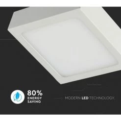 V-TAC Panneau LED 12W Pour Montage Au Plafond Carré 4000K -Panneau LED Soldes 2022 56813217 3