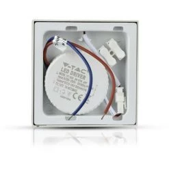 V-TAC Panneau LED 6W Monté En Surface Carré 6400K -Panneau LED Soldes 2022 56929415 4