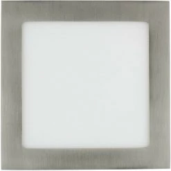 LEDKIA Spot Encastrable Dalle LED Carrée Extra-Plate 18W Argentée Coupe 205x205mm Downlight Panel Blanc Neutre 4000K - 4500K - Blanc Neutre 4000K - 4500K -Panneau LED Soldes 2022 5732902 3