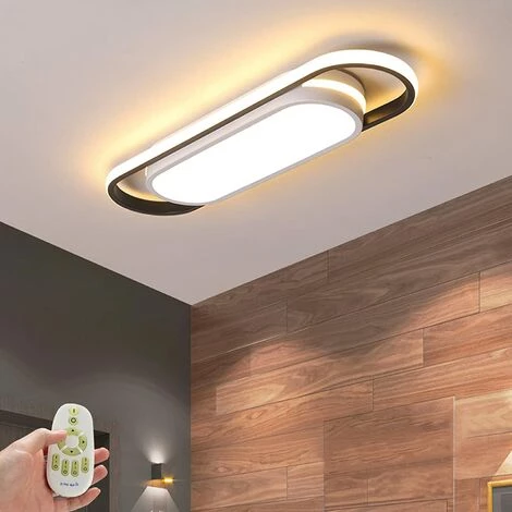 LYCXAMES 23W/40W Plafonnier LED Moderne Lampe De Plafond 2700K-6500K Dimmable Luminaire Plafonnier Métal Pour Chambre Couloir Cuisine 3 LYCXAMES 23W/40W Plafonnier LED Moderne Lampe De Plafond 2700K-6500K Dimmable Luminaire Plafonnier Métal Pour Chambre Couloir Cuisine