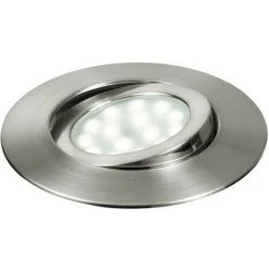 INTEC LIGHT Spot Encastré LED ZENIT Orientable 5W 3000K IP44 400lm 120 Polycarbonate Nickelé 6 INTEC LIGHT Spot Encastré LED ZENIT Orientable 5W 3000K IP44 400lm 120 Polycarbonate Nickelé -Panneau LED Soldes 2022 59255923 2