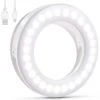 HEGUYEY Selfie Ring Light, 40 LED Anneau Lumineux Selfie Rechargeable, Gradation En Continu &3 Niveaux De Luminosité, Pour Diffusion En Direct, TikTok, Vlog, YouTube, Photographie -Panneau LED Soldes 2022 59653791 1