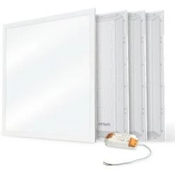 ARUM LIGHTING Lot De 4 Dalles LED Plafond 36W Eq 400W 600x600 Garantie 3 Ans | Température De Couleur: Blanc Neutre 4000K
