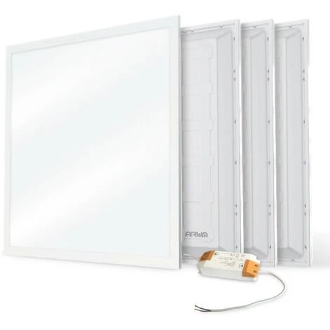 ARUM LIGHTING Lot De 4 Dalles LED Plafond 36W Eq 400W 600x600 Garantie 3 Ans | Température De Couleur: Blanc Neutre 4000K 3 ARUM LIGHTING Lot De 4 Dalles LED Plafond 36W Eq 400W 600x600 Garantie 3 Ans | Température De Couleur: Blanc Neutre 4000K