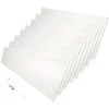 Panneau LED 120x30 48W BLANC (Pack De 8) - Blanc Chaud 2300K - 3500K - SILAMP - Blanc Chaud 2300K - 3500K