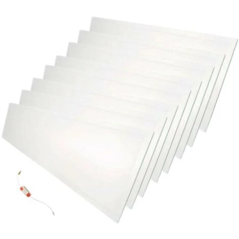Panneau LED 120x30 48W BLANC (Pack De 8) - Blanc Chaud 2300K - 3500K - SILAMP - Blanc Chaud 2300K - 3500K 3 Panneau LED 120x30 48W BLANC (Pack De 8) - Blanc Chaud 2300K - 3500K - SILAMP - Blanc Chaud 2300K - 3500K
