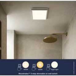 NORDLUX LIGHTING Nordlux OJA Panneau LED Dimmable Carré 29cm Blanc, 3000/4000K -Panneau LED Soldes 2022 62399493 5