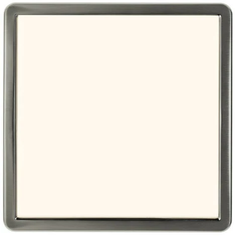 NORDLUX LIGHTING Nordlux OJA Panneau LED Dimmable Carré 29cm Nickel Brossé, 3000/4000K 4 NORDLUX LIGHTING Nordlux OJA Panneau LED Dimmable Carré 29cm Nickel Brossé, 3000/4000K – Image 2