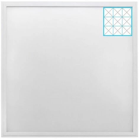 Dalle LED 675x675 40W Prisma Hors Transfo - Blanc Neutre - 4000k - 90 Deg CLAREO 3 Dalle LED 675x675 40W Prisma Hors Transfo - Blanc Neutre - 4000k - 90 Deg CLAREO
