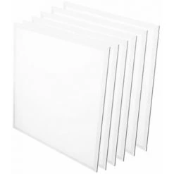 Lot De 6 Dalles LED 60x60 40W Avec Transfo - Blanc Neutre - 4000k - 110 Deg