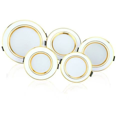 BDD Panneau LED Salon Downlight LED Encastré Plafonnier (5W Blanc Froid) 4 BDD Panneau LED Salon Downlight LED Encastré Plafonnier (5W Blanc Froid) – Image 2