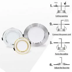 BDD Panneau LED Salon Downlight LED Encastré Plafonnier (5W Blanc Froid) 11 BDD Panneau LED Salon Downlight LED Encastré Plafonnier (5W Blanc Froid) -Panneau LED Soldes 2022 65374941 5