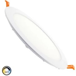 LEDKIA Spot Encastrable Dalle LED Ronde 18W SwitchCCT Sélectionnable Coupe Ø 205mm Dimmable Compatible Avec Télécommande RF V.2 Downlight Panel Sélectionnable (Chaud-Neutre-Froid) - Sélectionnable (Chaud-Neutre-Froid)