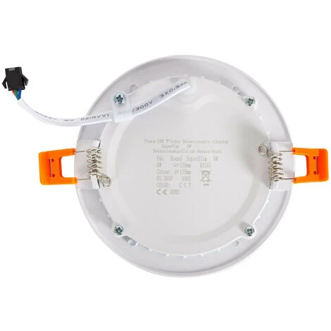 LEDKIA Spot Encastrable Dalle LED Ronde 6W SwitchCCT Sélectionnable Coupe Ø 110mm Dimmable Compatible Avec Télécommande RF V.2 Downlight Panel Sélectionnable (Chaud-Neutre-Froid) - Sélectionnable (Chaud-Neutre-Froid) 5 LEDKIA Spot Encastrable Dalle LED Ronde 6W SwitchCCT Sélectionnable Coupe Ø 110mm Dimmable Compatible Avec Télécommande RF V.2 Downlight Panel Sélectionnable (Chaud-Neutre-Froid) - Sélectionnable (Chaud-Neutre-Froid) – Image 3