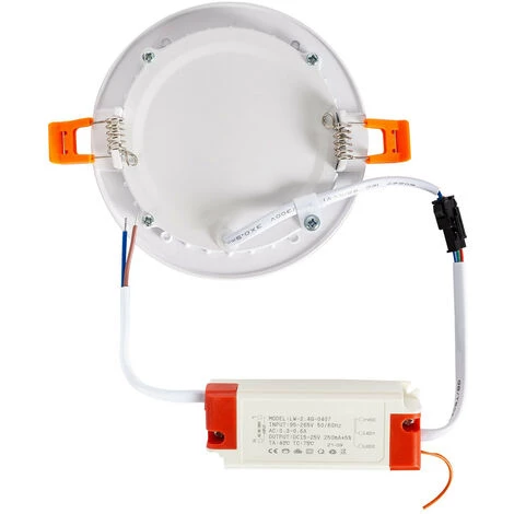 LEDKIA Spot Encastrable Dalle LED Ronde 6W SwitchCCT Sélectionnable Coupe Ø 110mm Dimmable Compatible Avec Télécommande RF V.2 Downlight Panel Sélectionnable (Chaud-Neutre-Froid) - Sélectionnable (Chaud-Neutre-Froid) 7 LEDKIA Spot Encastrable Dalle LED Ronde 6W SwitchCCT Sélectionnable Coupe Ø 110mm Dimmable Compatible Avec Télécommande RF V.2 Downlight Panel Sélectionnable (Chaud-Neutre-Froid) - Sélectionnable (Chaud-Neutre-Froid) – Image 5