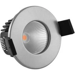 Noxion Spot LED Ember Ignifugé Aluminum 8W 585lm 36D - 927 Blanc Très Chaud | Diamètre 73mm - IP65 - Meilleur Rendu Des Couleurs - Dimmable