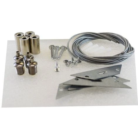 MIIDEX LIGHTING Kit De Suspension Pour Dalles Et Plafonniers 3 MIIDEX LIGHTING Kit De Suspension Pour Dalles Et Plafonniers