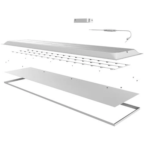 SANS MARQUE Panneau LED Backlit 36W 3240lm - 840 Blanc Froid | 120x30cm - UGR <22 7 SANS MARQUE Panneau LED Backlit 36W 3240lm - 840 Blanc Froid | 120x30cm - UGR <22 – Image 5