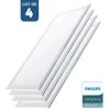 BARCELONA LED Pack 4 Dalles Slim LED 120x30cm 44W 3980lm UGR19 | Blanc Chaud - Blanc Chaud -Panneau LED Soldes 2022 66951537 1