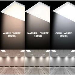 BARCELONA LED Pack 10 Panneaux Slim LED 120x30cm 44W 3980lm UGR19 | Blanc Neutre 9 BARCELONA LED Pack 10 Panneaux Slim LED 120x30cm 44W 3980lm UGR19 | Blanc Neutre -Panneau LED Soldes 2022 66989792 3
