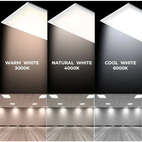 BARCELONA LED Pack 10 Panneaux Slim LED 120x30cm 44W 3980lm UGR19 | Blanc Neutre 5 BARCELONA LED Pack 10 Panneaux Slim LED 120x30cm 44W 3980lm UGR19 | Blanc Neutre – Image 3
