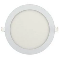 HOROZ ELECTRIC Dalle Dalle LED Ronde Extra Plate 15W 4200K Ø195mm - Blanc