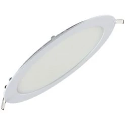 HOROZ ELECTRIC Dalle LED Ronde Extra Plate 18W 2700K Ø225mm - Blanc