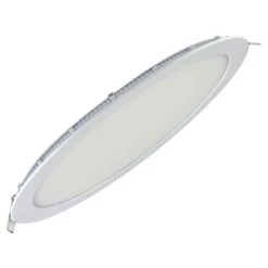 HOROZ ELECTRIC Dalle LED Ronde Extra Plate 24W 2700K Ø300mm - Blanc
