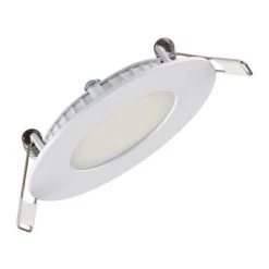 HOROZ ELECTRIC Dalle LED Ronde Extra Plate 3W 2700K Ø90mm - Blanc
