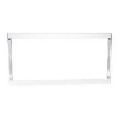 DELITECH Cadre Aluminium Pour Dalle LED 120x60cm - Finition Blanc
