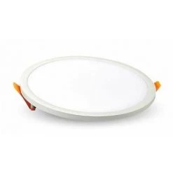 V-TAC VT-1515RD Panneau LED 15W Trimless Series Downlight Rond 1.500LM Blanc Froid 6400K + Driver - Sku 4936