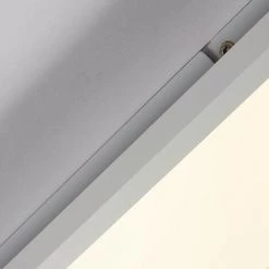 LAMPENWELT LED Plafonnier à Intensité Variable 'Enja' En Aluminium Pour Bureau - Blanc -Panneau LED Soldes 2022 8028305 4