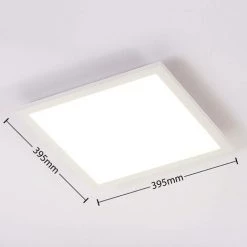 ARCCHIO LED Plafonnier à Intensité Variable 'Lysander' En Aluminium Pour Bureau - Blanc, (RAL 9016) 9 ARCCHIO LED Plafonnier à Intensité Variable 'Lysander' En Aluminium Pour Bureau - Blanc, (RAL 9016) -Panneau LED Soldes 2022 8033599 4