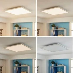 ARCCHIO LED Plafonnier à Intensité Variable 'Enja' En Aluminium Pour Bureau - Blanc 7 ARCCHIO LED Plafonnier à Intensité Variable 'Enja' En Aluminium Pour Bureau - Blanc -Panneau LED Soldes 2022 8224278 2