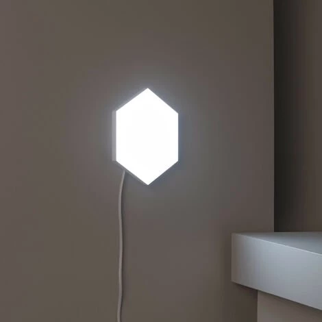 LEDKIA Panneau LED Hexagonal 9x9cm 3.5W Base Principale Blanc Neutre 4000K - 4500K - Blanc Neutre 4000K - 4500K 6 LEDKIA Panneau LED Hexagonal 9x9cm 3.5W Base Principale Blanc Neutre 4000K - 4500K - Blanc Neutre 4000K - 4500K – Image 4