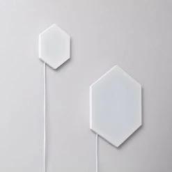 LEDKIA Panneau LED Hexagonal 18x18cm 10W Base Principale Blanc Neutre 4000K - 4500K - Blanc Neutre 4000K - 4500K -Panneau LED Soldes 2022 8566416 5