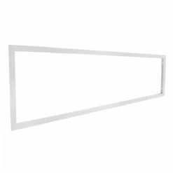 DELITECH Cadre D'encastrement - Dalle LED 120x30 - Faux Plafond Placo BA13 - Aluminium Blanc