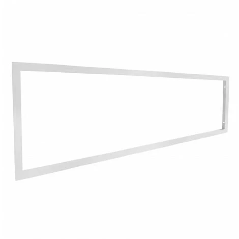 DELITECH Cadre D'encastrement - Dalle LED 120x30 - Faux Plafond Placo BA13 - Aluminium Blanc 3 DELITECH Cadre D'encastrement - Dalle LED 120x30 - Faux Plafond Placo BA13 - Aluminium Blanc